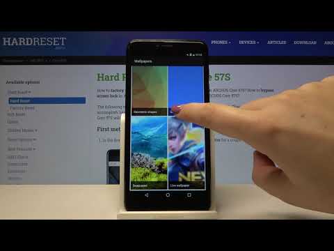 How to Change Wallpaper in ARCHOS Core 57s – Find Wallpaper Section