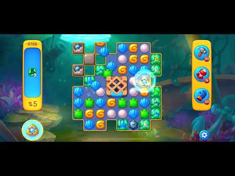 Fishdom level 9708 no boosters フィッシュダム ノーマル