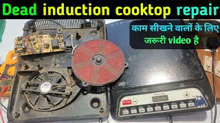 Induction chulha पूरी तरह Dead है | repair karna sikhen step by step ✅ How to induction repair