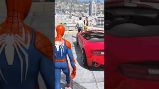 Spider Man Stealing Car Fail
