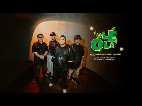 KEEBO, ADNAN VERON, ERGA & LIQUID SILVA - OL&Eacute; OL&Eacute; TOUR Llive Set - Gozadera Surabaya July 17th 2026