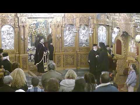 «Ιερός Μητροπολιτικός Μεγάλης Παναγίας Α’ Κατανυκτικός Εσπερινός – Ομιλίας π. Ευαγγέλου Παπανικολάου»