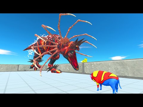 Lava T-Rex Death Run  - Animal Revolt Battle Simulator