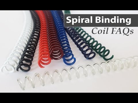 binding coil spiral binding101