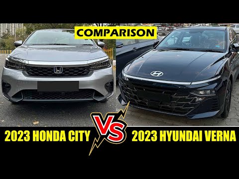 2023 HYUNDAI VERNA VS HONDA CITY - Which is better????