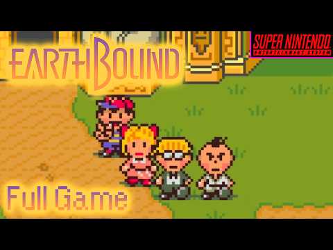 EarthBound SNES Walkthrough Longplay (Full Game, No Commentary)
