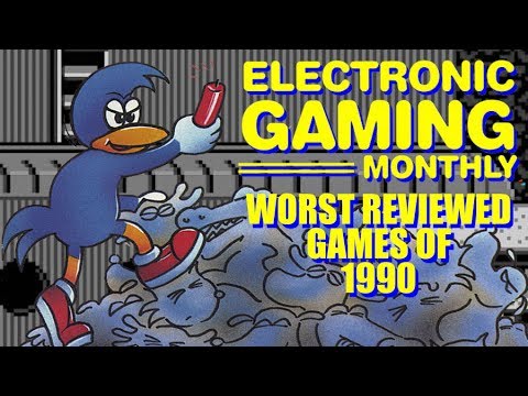 Electronic Gaming Monthly's Worst Reviewed Games of 1990 - Defunct Games