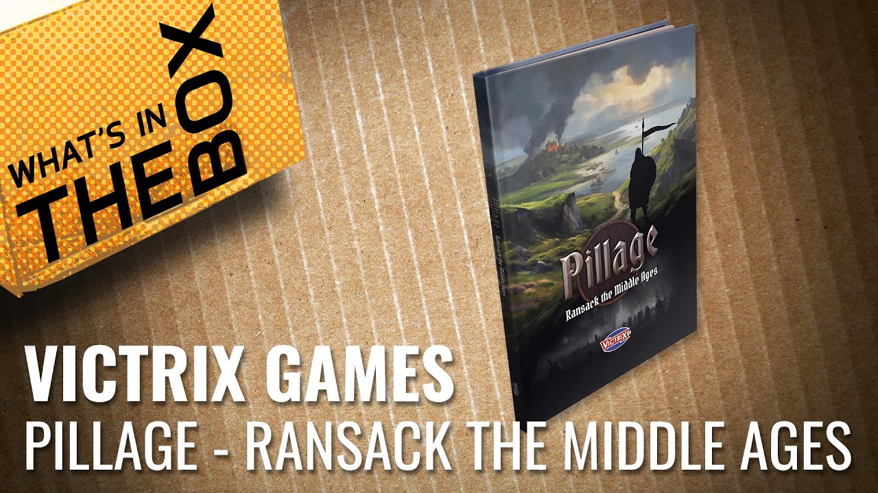 Pillage - Ransack The Middle Ages Rulebook Review | Victrix Miniatures