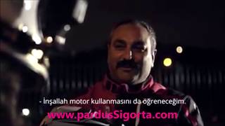 Taksici motorculara sallıyordu motora binince işler değişti