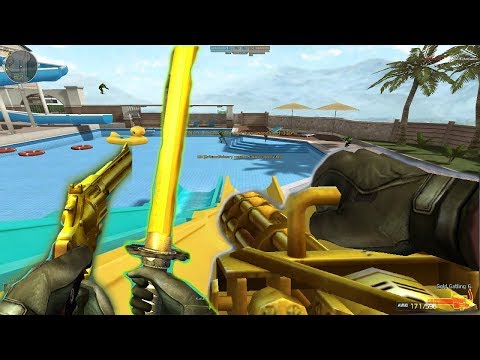 Crossfire NA 2.0 : Gatling Gun Gold - Hero Mode X - Zombie V4