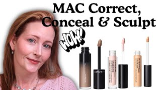 MAC NEW Correct, Conceal & Sculpt plus plush lip and blush