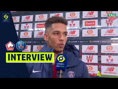 End of match interview: LOSC LILLE - PARIS SAINT-GERMAIN (0-0) / 2020-2021