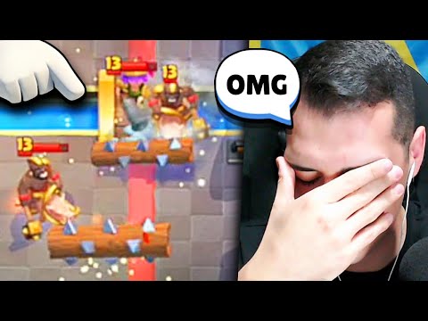 REAZIONE LIVE al MIGLIOR PLAYER DOMATORE di CLASH ROYALE!