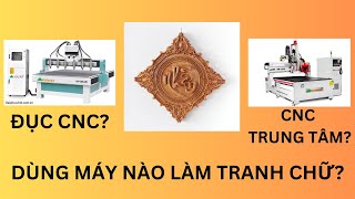 Sự khác nhau giữa máy đục cnc  và máy cnc làm nội thất là gì? Woodmaster WM-2025-6RC.