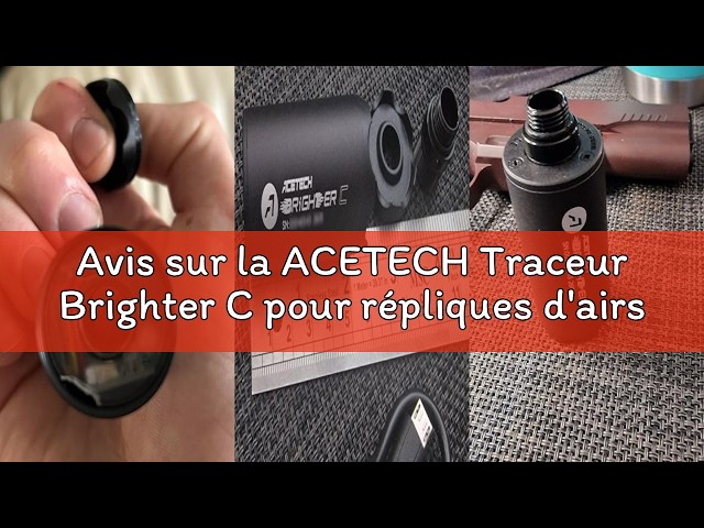 Vídeo relacionado con Brighter C Standard for Airsoft Game 14mm Negative or 11mm Positive Threads.