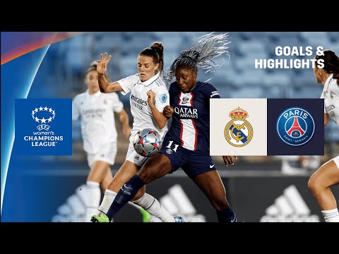 HONOURS EVEN | Real Madrid vs PSG Highlights (UEFA...