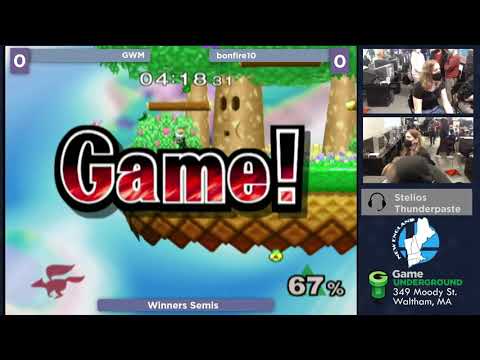 Mass Madness 34 SSBM - GWM (Fox) vs. bonfire10 (Sheik) - Melee WSF