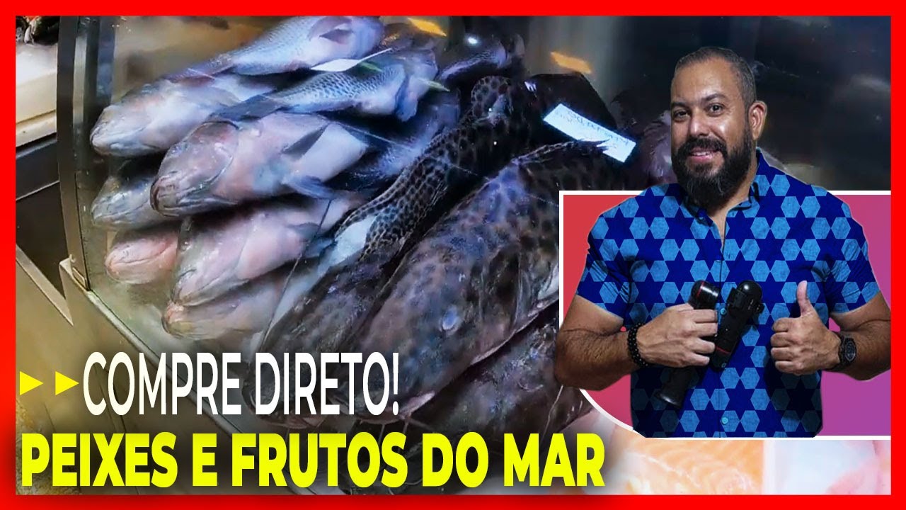 PEIXES E FRUTOS DO MAR! (MELHOR PREÇO!) FORNECEDOR EM SÃO PAULO!