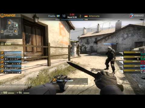 ALTERNATE vs fnatic | Gruppe C, ESWC Final 2013 | de_inferno