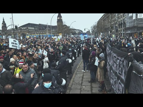 Große Demo in Hamburg 04.12.2021 - Frieden, Freiheit, Selbstbestimmung