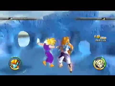 Me vs Ultie Dbz Raging Blast 2 part 2