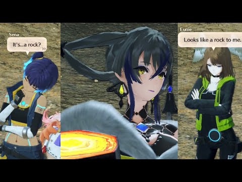 Eunie and Sena think it's a rock | Xenoblade Chronicles 3