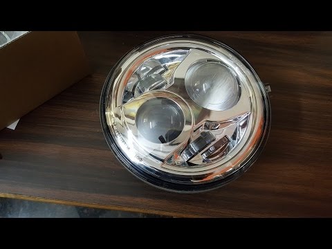 Royal Enfield Headlight Conversion with a J.W. Speaker Model 8700 Evolution 2