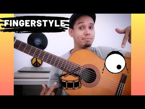 Percussive guitar technique - quick tip