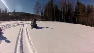 preview picture of video 'GoPro Hero 3 Silver Edition Snowmobiling'