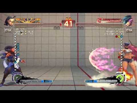 Guille N Roll's USF4 Match - Vs Poison (Let Go of Sarah)