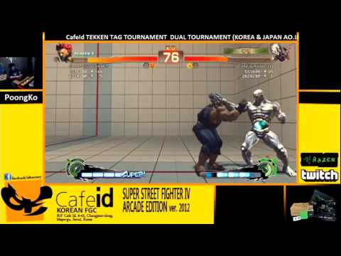SSF4 AE 2012: MCZ|Tokido (AK) vs. Cafeid|Poongko (SE)