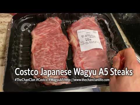 TheChanClan Eats: Costco Japanese Wagyu A5 Steaks at...