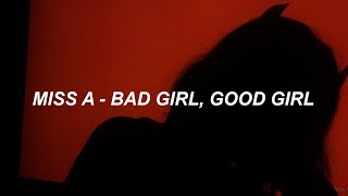 miss A "Bad Girl, Good Girl” Easy Lyrics - YouTube
