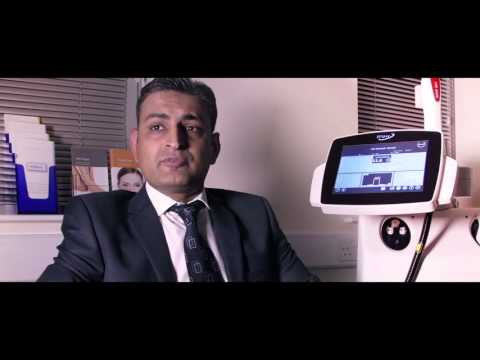 Dr Sundeep Soin, GP at West Byfleet Health Centre/ Surrey Skincare with the Nordlys by Ellipse