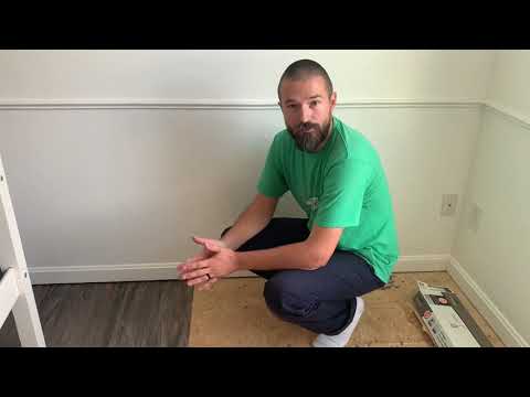 TrafficMASTER Floor Installation. Budget Friendly Home...