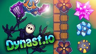 Dynast.io HOW TO PLAY? Building BASE and getting BEST EQUIPMENT! TIPS & TACTICS (BEGINNER TUTORIAL)