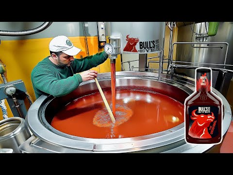 How BBQ Sauce Is Made In A Factory | Barbecue Sauce Factory Process