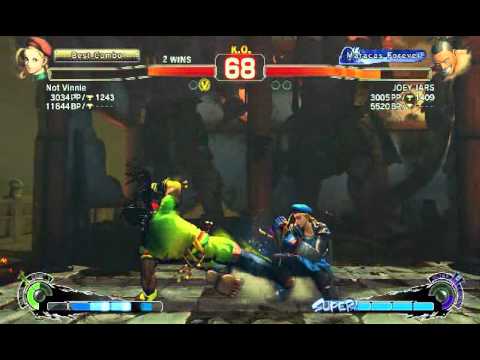 Ultra Street Fighter IV battle: Cammy vs Dee Jay