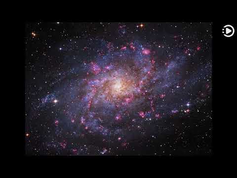 APOD: 2019-10-03 - The Hydrogen Clouds of M33 (Narrated by Emma)