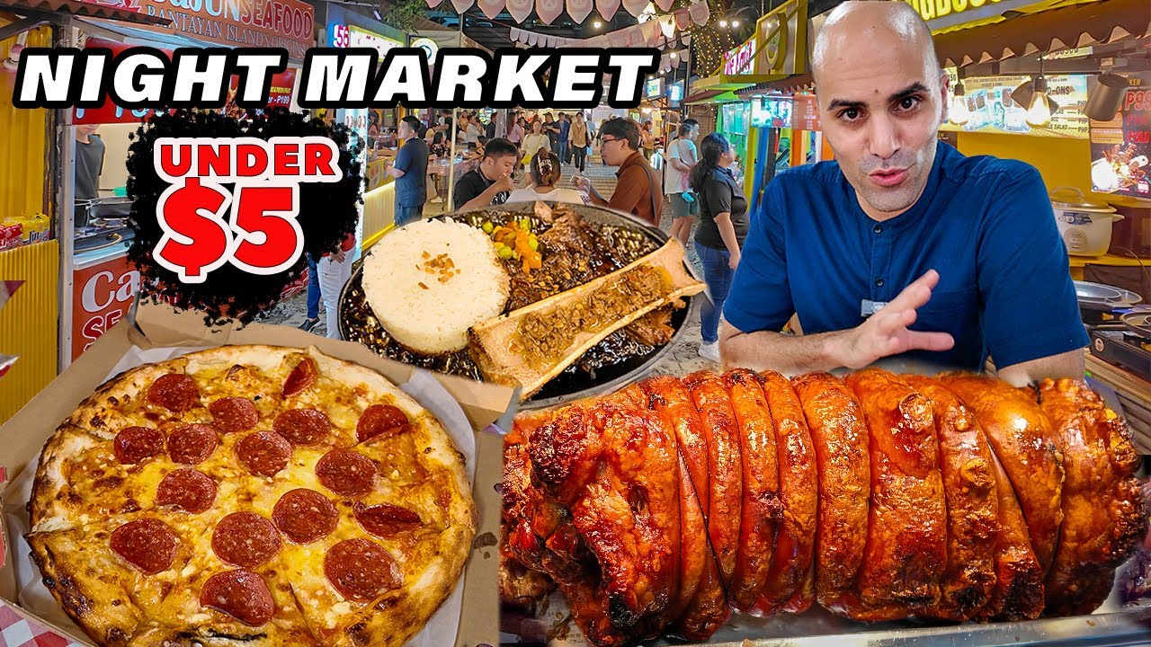 Travelers embark on street food adventure in this video tour.