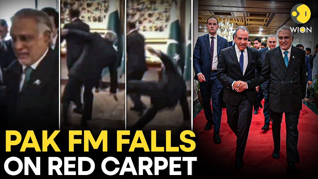 Iran War: Pakistan FM Ishaq Dar Trips At Key US-Iran Talks Event In Islamabad | WION Originals