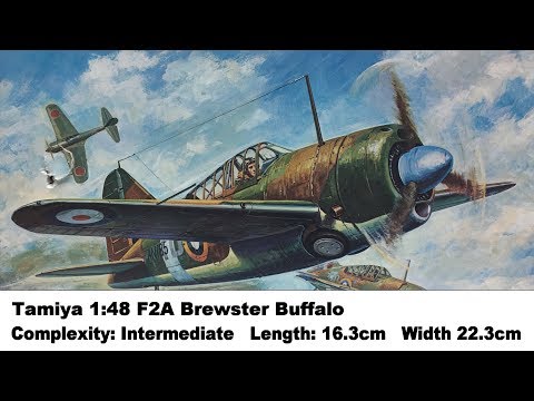 Tamiya 1:48 F2A Brewster Buffalo Kit Review