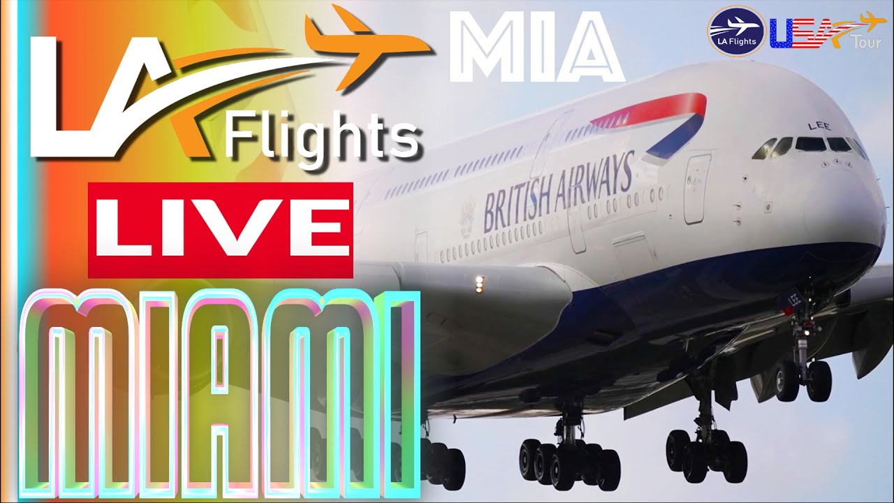 🔴LIVE MIAMI (MIA) INTERNATIONAL AIRPORT | MIA PLANE SPOTTING | February 15, 2025