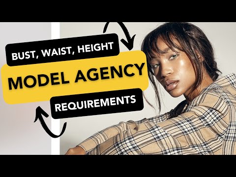 image-What is the ideal measurements for a model?