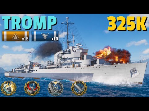 Destroyer Tromp - Fire & Flood