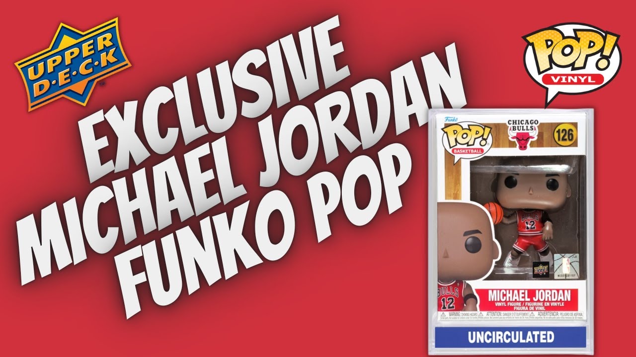 This Michael Jordan Funko Pop Comes In A Card Slab! | Upper Deck Exclusive