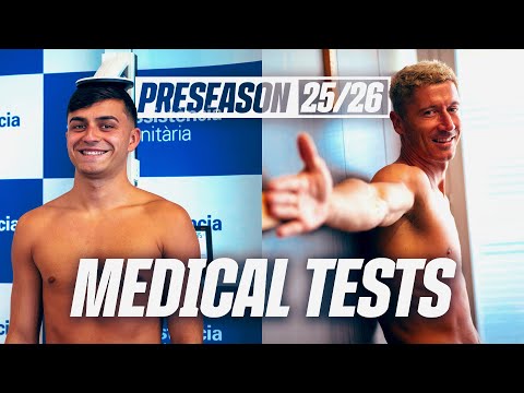 FC BARCELONA 2025/26 GETS UNDERWAY | MEN'S FIRST TEAM RETURN FOR MEDICAL CHECKS 🩺✅