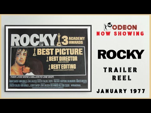 ROCKY (January 1977 Odeon Cinema Trailer Reel) -- Home Cinema