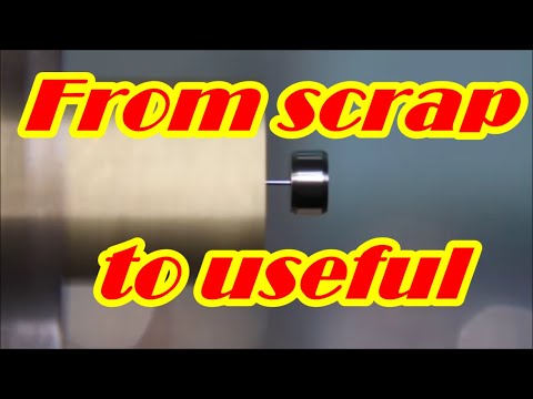 Trash to Treasure, Clock repair bushes from scrap...