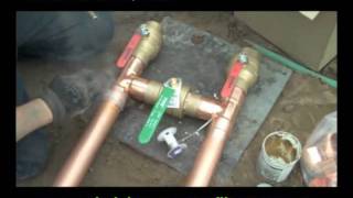 Home Water Filter System - Malibu - Installation